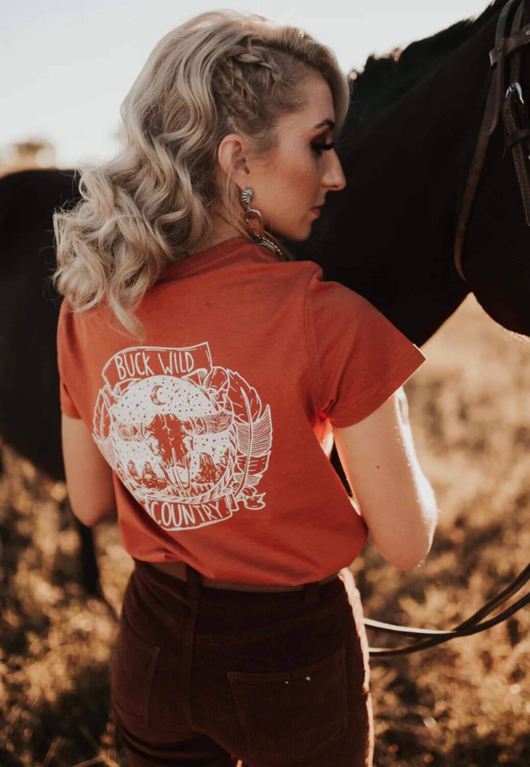 Buck Wild Country American Honey T-Shirt