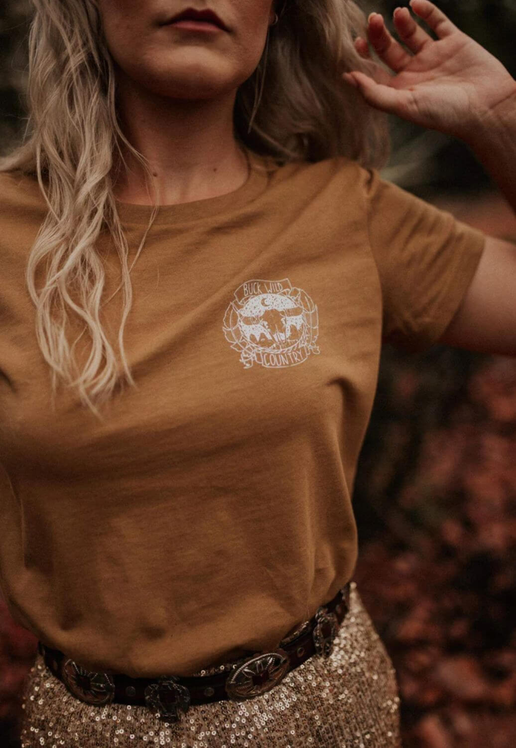 Buck Wild Country American Honey T-Shirt