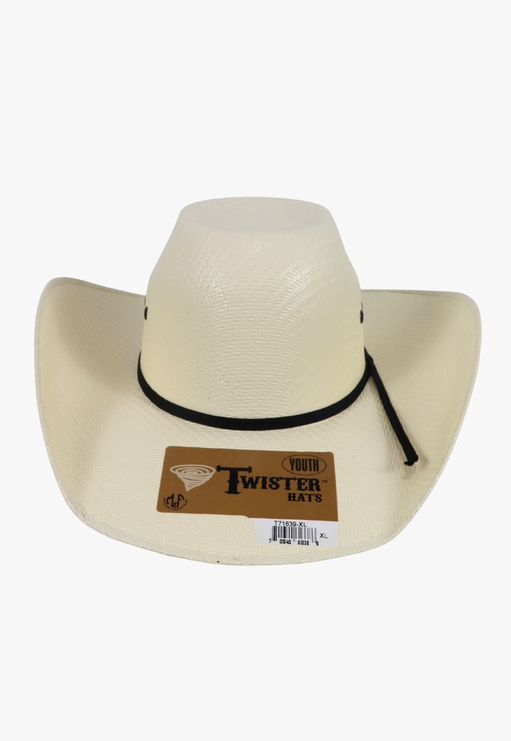 Twister Kids CHL Crown Straw Hat T71639
