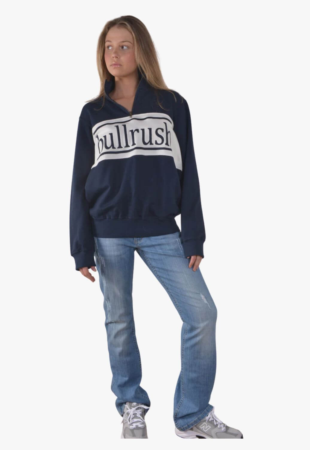 Bullrush Unisex Zip Pullover