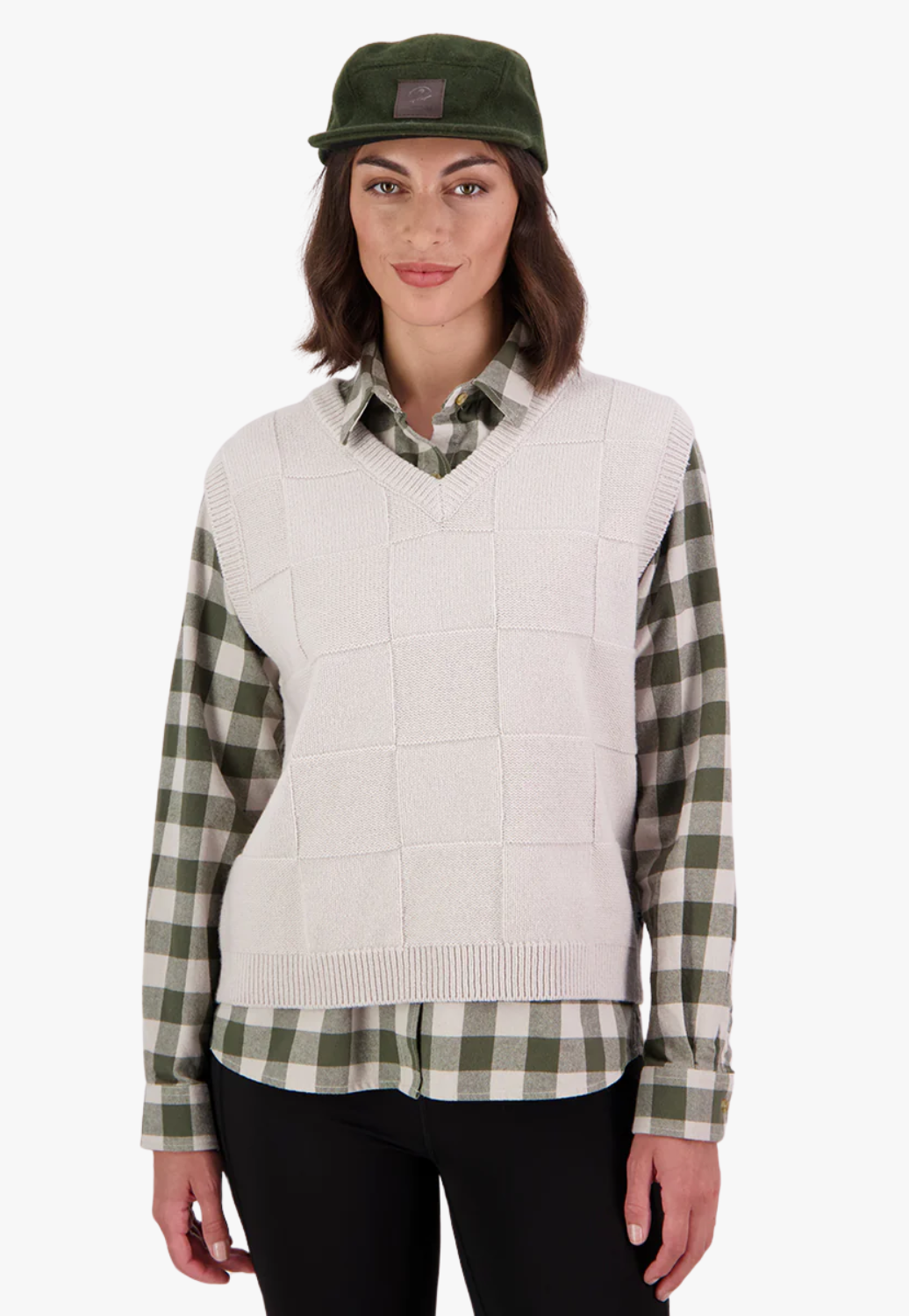 Swanndri Womens Chicago Check Vest