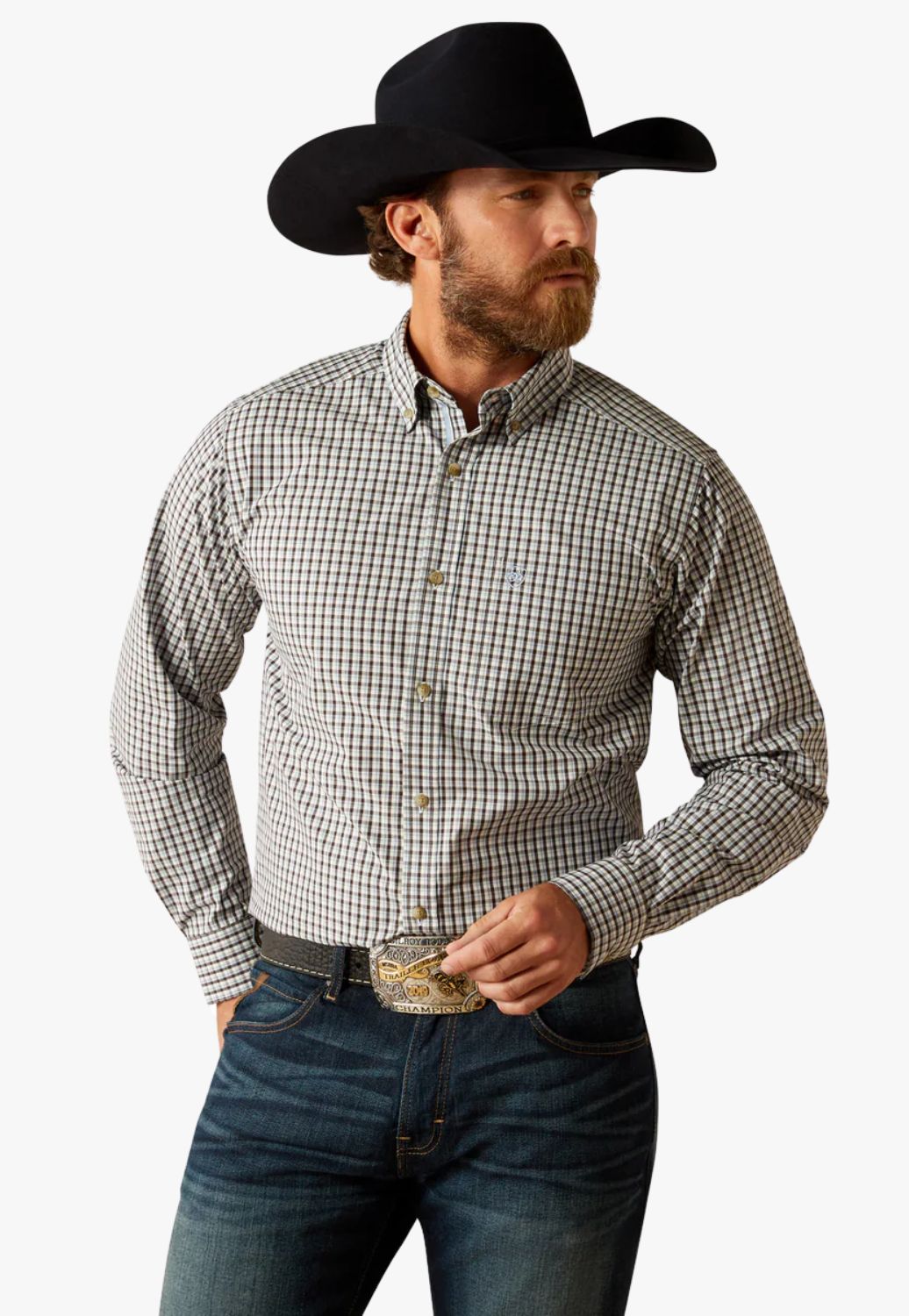 Ariat Mens Pro Series Creek Long Sleeve Shirt