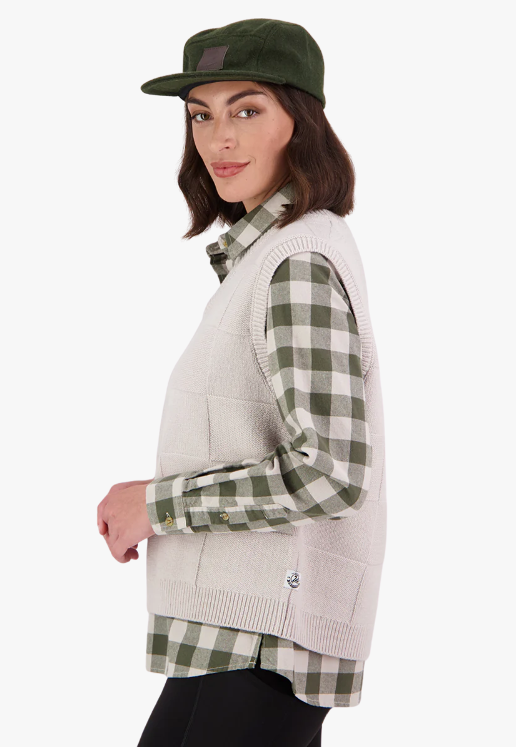 Swanndri Womens Chicago Check Vest