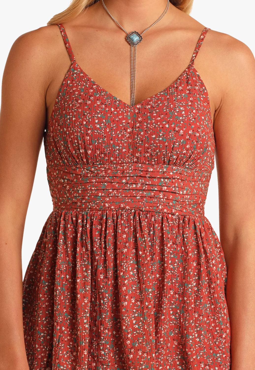 Rock and Roll Womens Tiered Maxi Dress