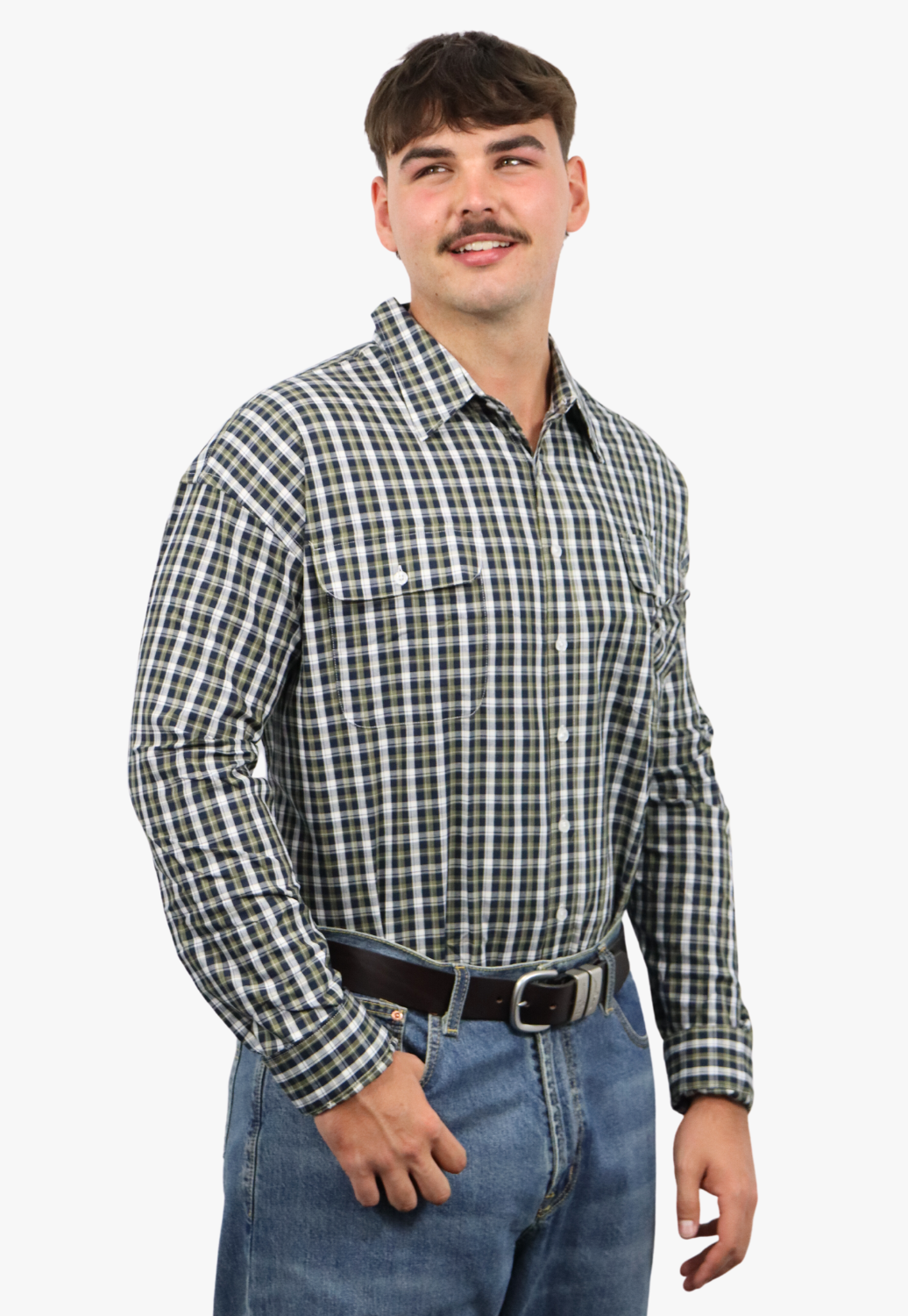 Bisley Mens Long Sleeve Shirt