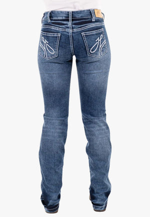 Hitchley & Harrow Womens Dallas Mid Rise Jean