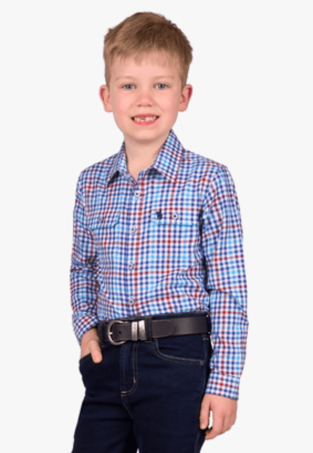 Thomas Cook Boys Fred Long Sleeve Shirt