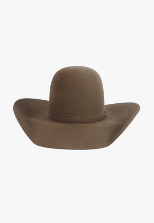 American Hat 10X Pecan Open Crown Hat Self Band