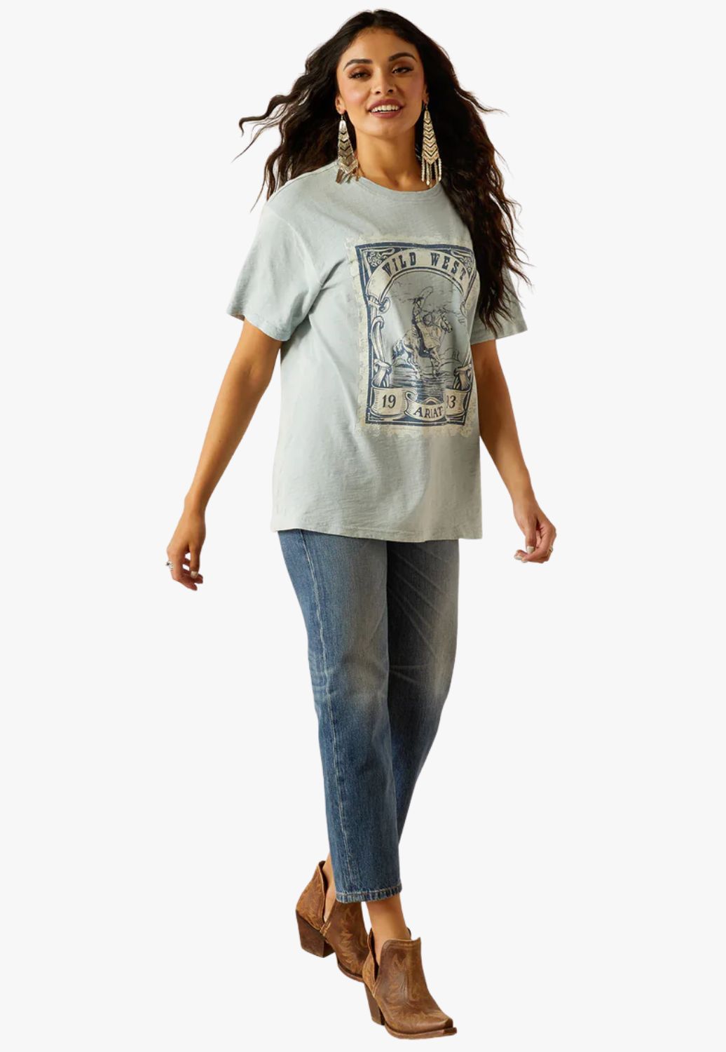 Ariat Womens Wild West Stamp T-Shirt
