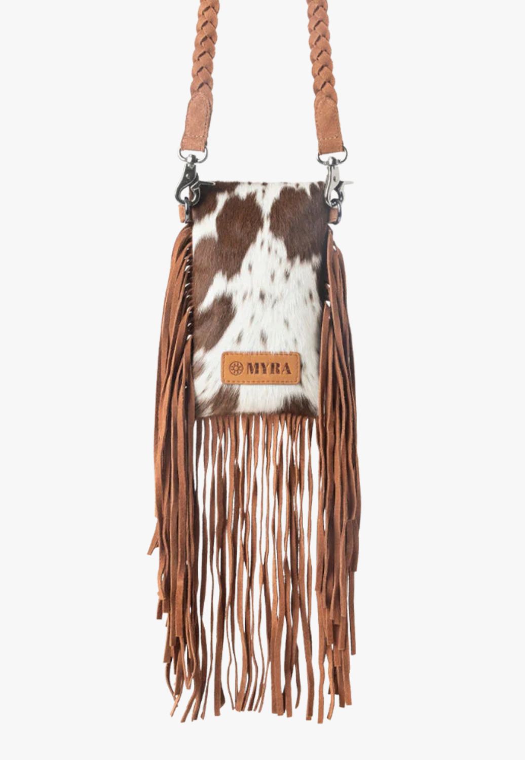 Myra Dusk & Dust Fringe Leather Bag