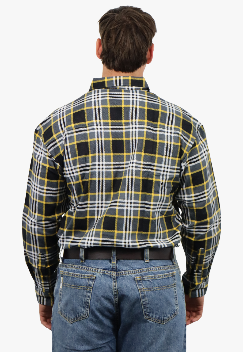 Pilbara Mens Closed Front Flannelette Shirt