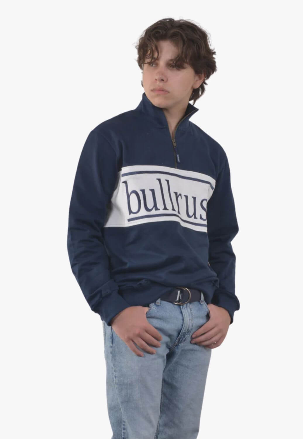 Bullrush Unisex Zip Pullover
