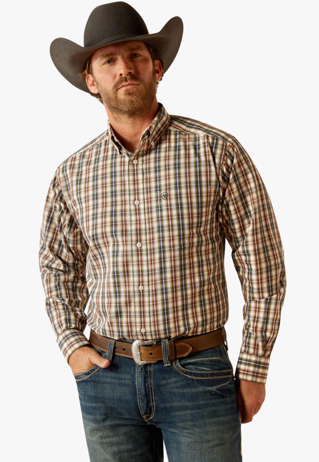 Ariat Mens Folk Long Sleeve Shirt