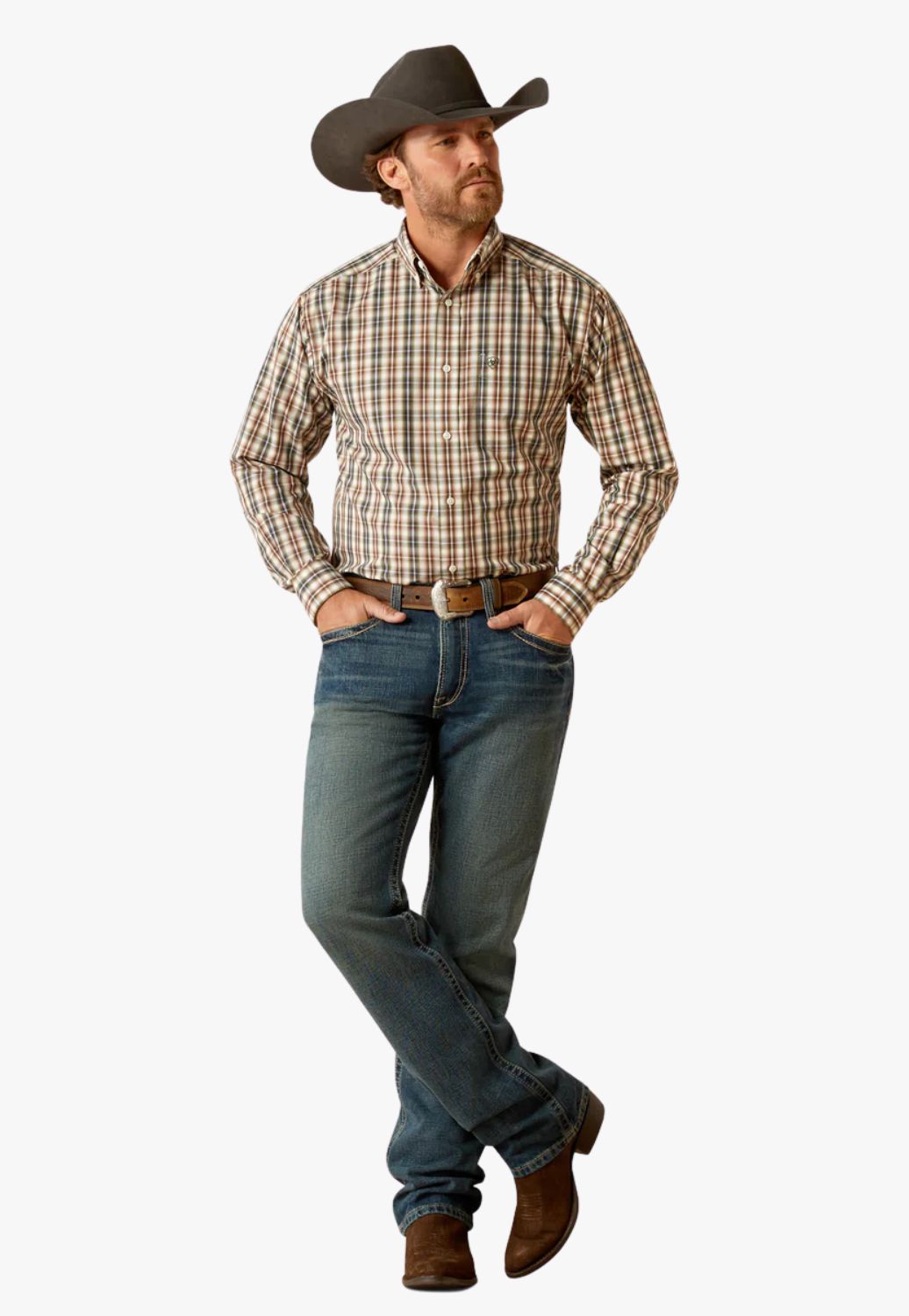 Ariat Mens Folk Long Sleeve Shirt