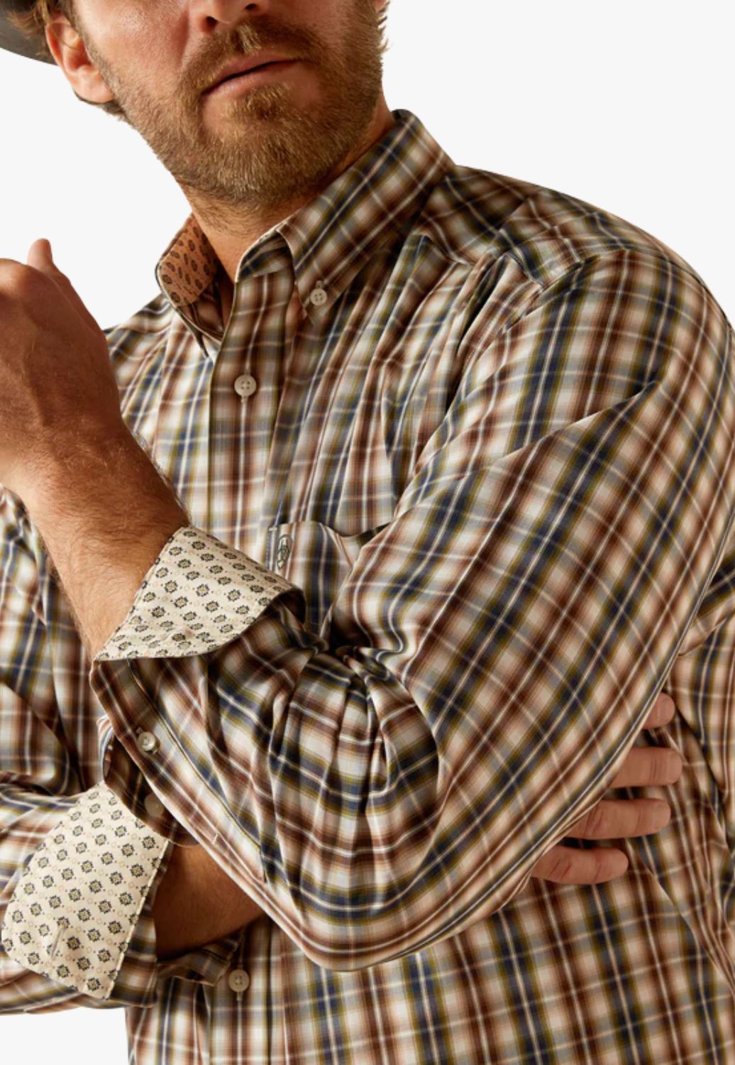 Ariat Mens Folk Long Sleeve Shirt