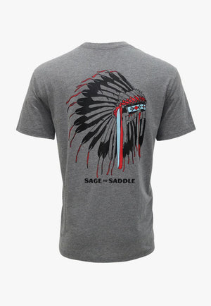 Hooey Mens Sage to Saddle T-Shirt