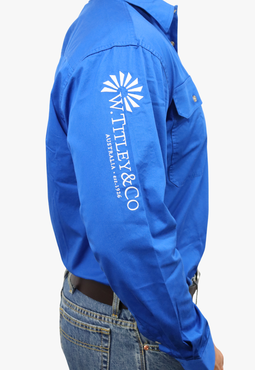 W. Titley & Co Mens Closed Front Work Shirt