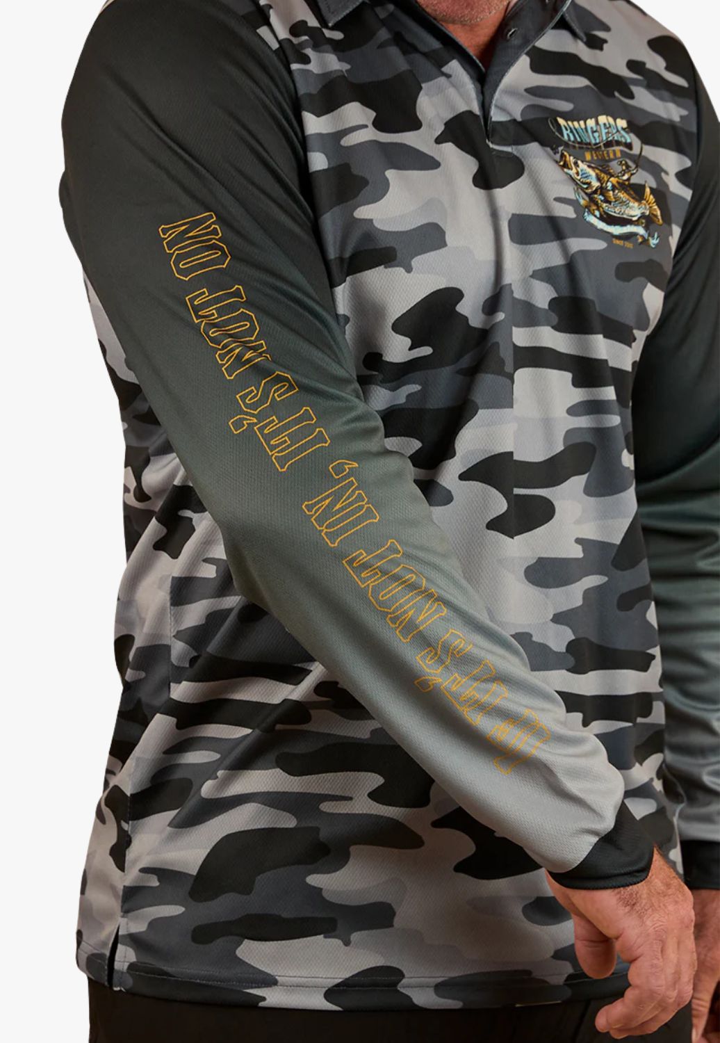 Ringers Western Unisex Buckin Barra Fishing Jersey