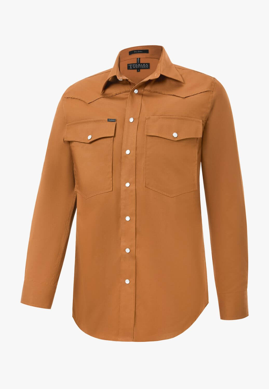 Pilbara Mens Western Snap Botton Shirt