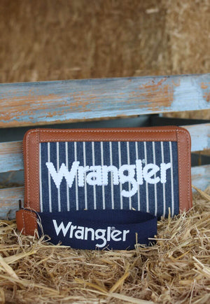 Wrangler Canvas Iconic Logo Wallet