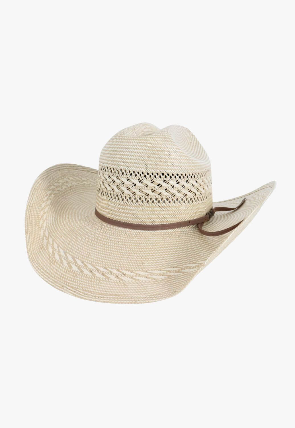 American Hat Tuff Cooper Straw Hat RC Crown