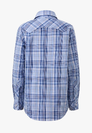 Pilbara Kids Western Snap Long Sleeve Shirt