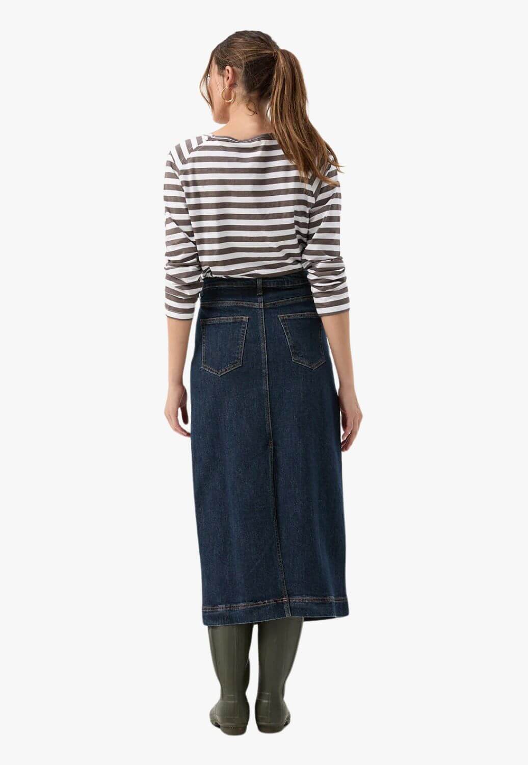 Goondiwindi Denim Maxi Skirt