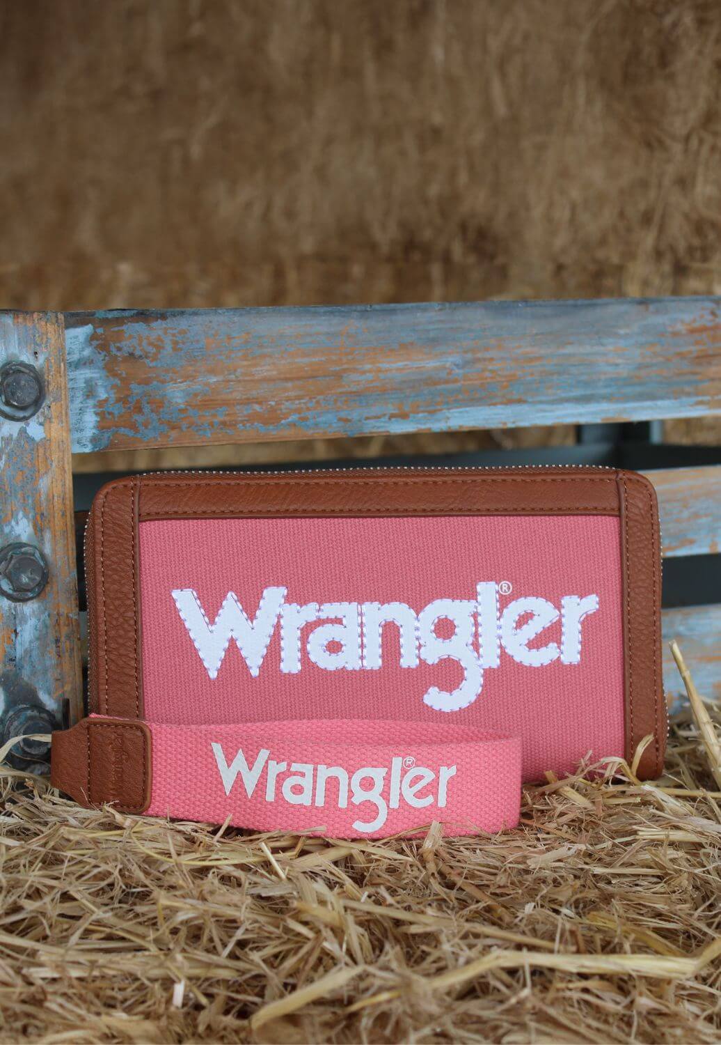 Wrangler Canvas Iconic Logo Wallet
