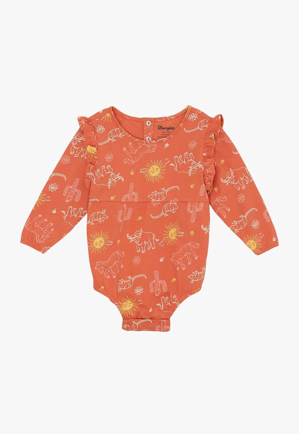 Wrangler Baby Girls Bodysuit