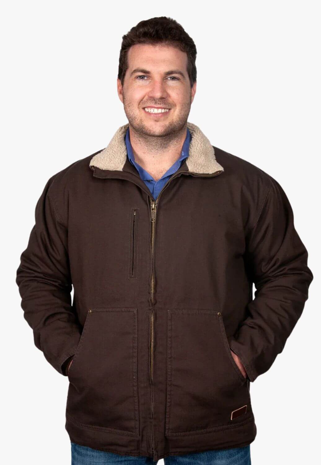 Just Country Mens Diamantina Sherpa Jacket