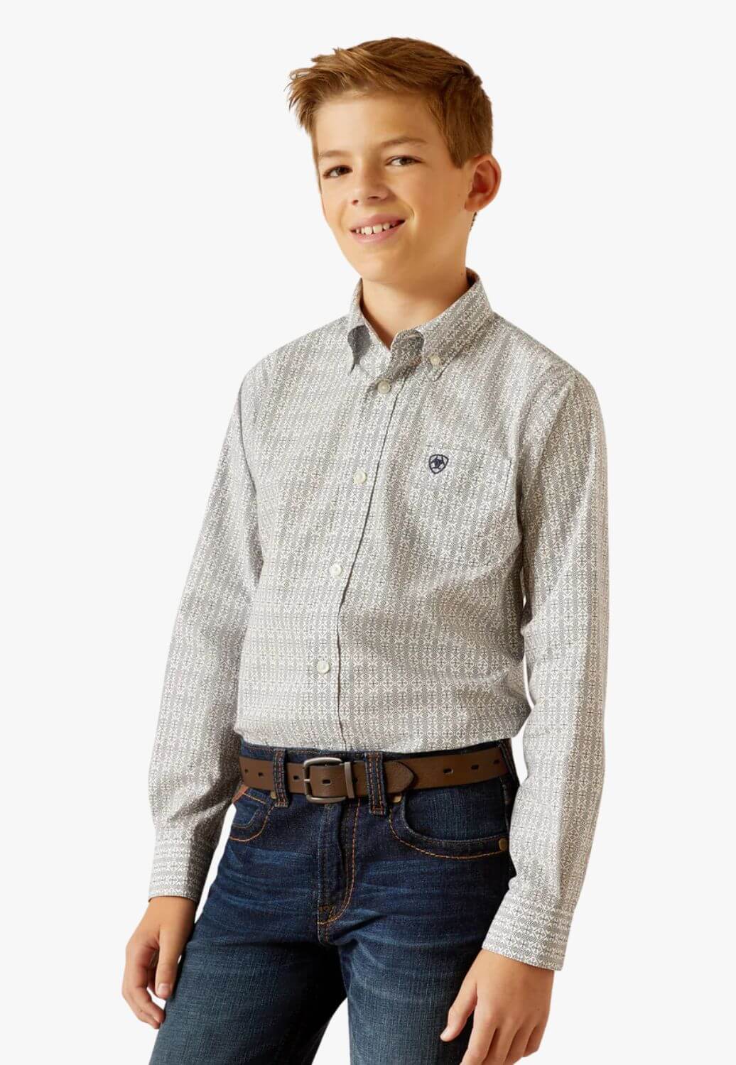 Ariat Boys Reign Long Sleeve Shirt