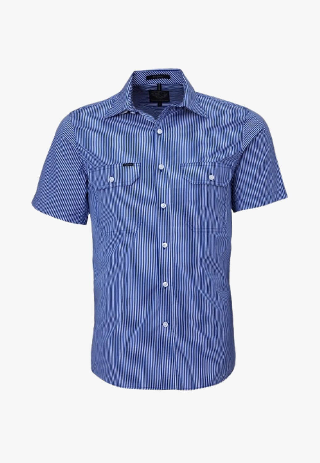 Pilbara Mens Stripe Short Sleeve Shirt