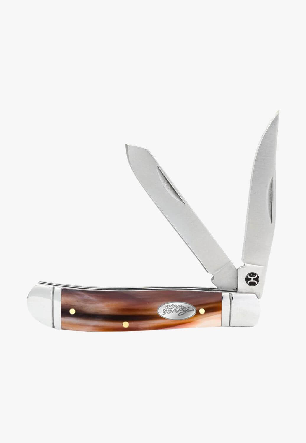 Hooey Ox Horn Trapper Knife