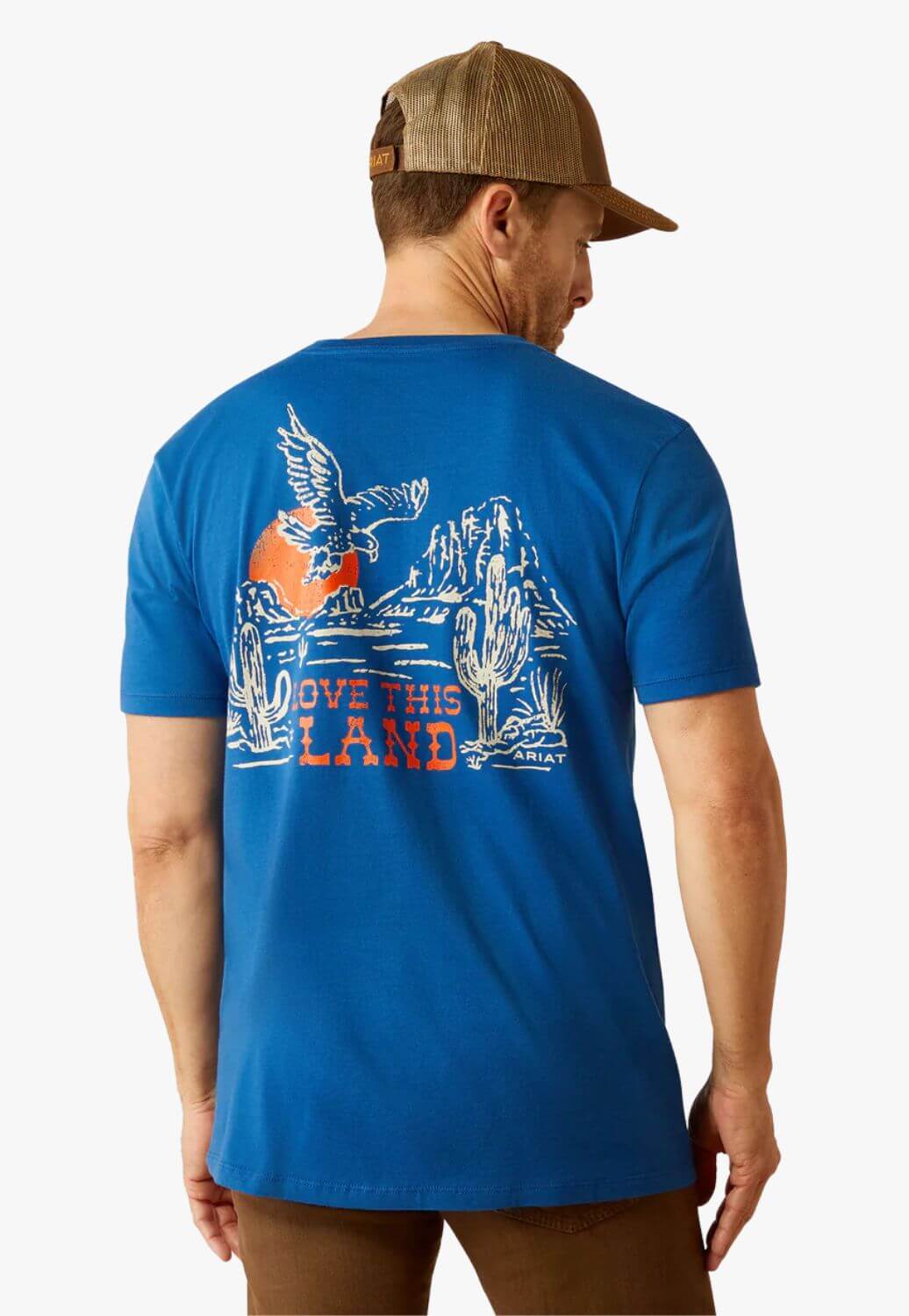 Ariat Mens Mo Ab Eagle T-Shirt