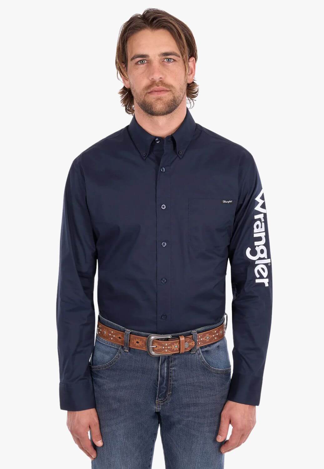 Wrangler Mens Long Sleeve Shirt