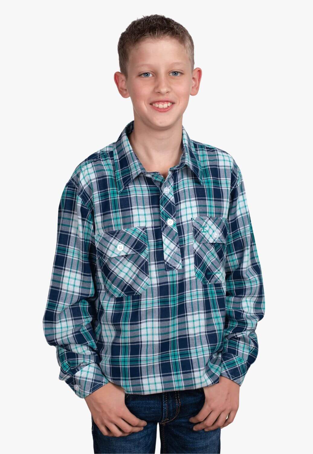 Just Country Boys Brayden Check Workshirt