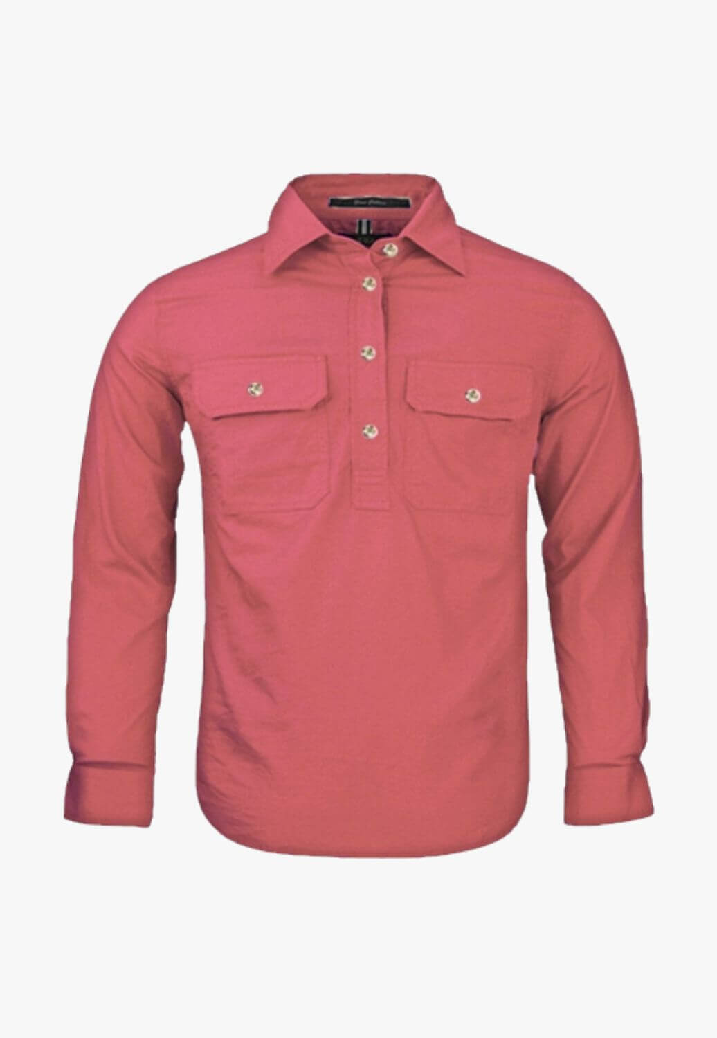Pilbara Kids Closed Front Work Shirt RM400CF