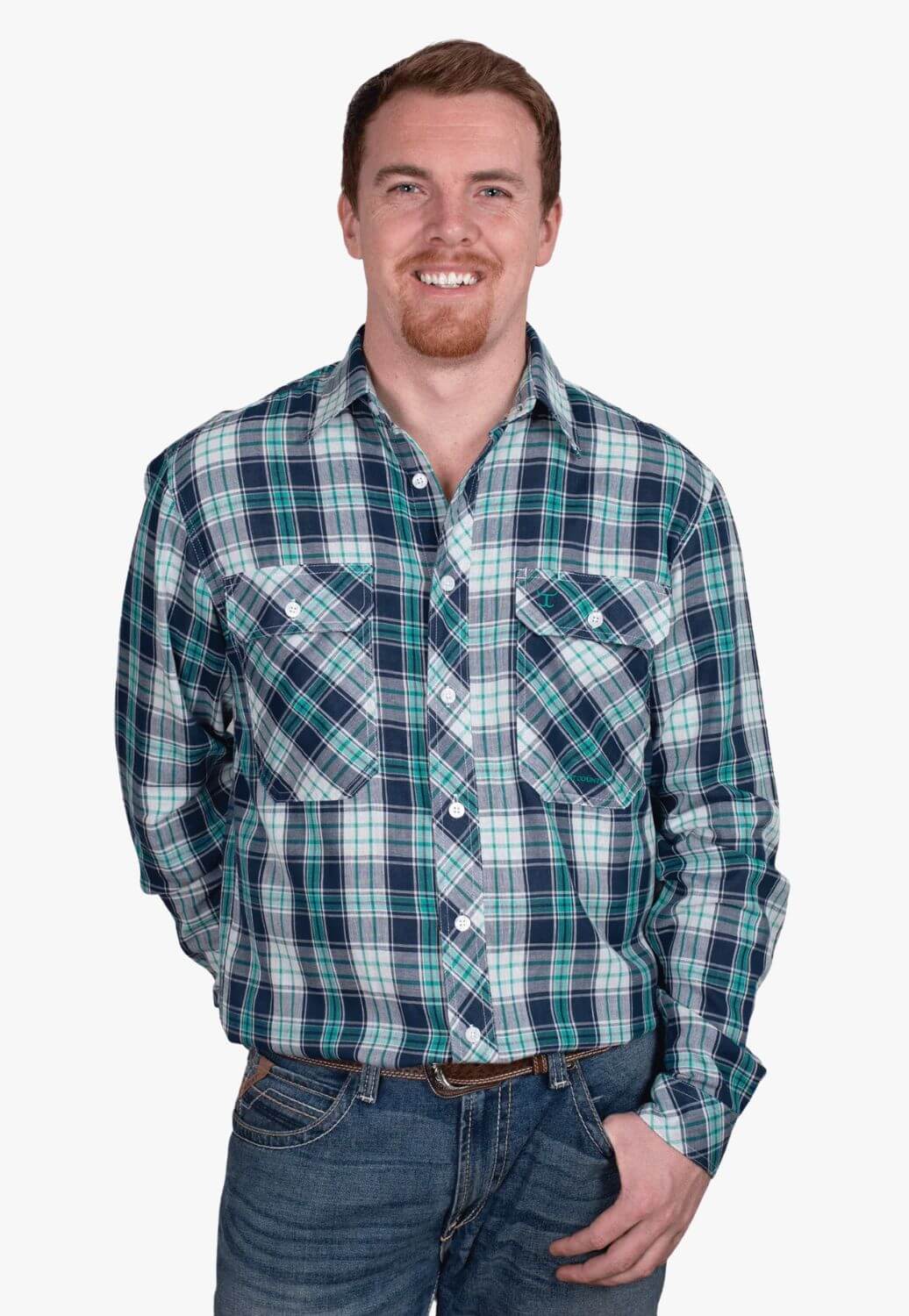 Just Country Mens Austin Check Workshirt