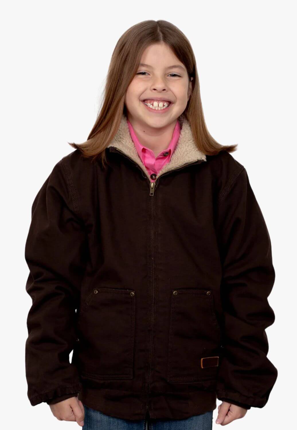 Just Country Junior Diamantina Sherpa Jacket