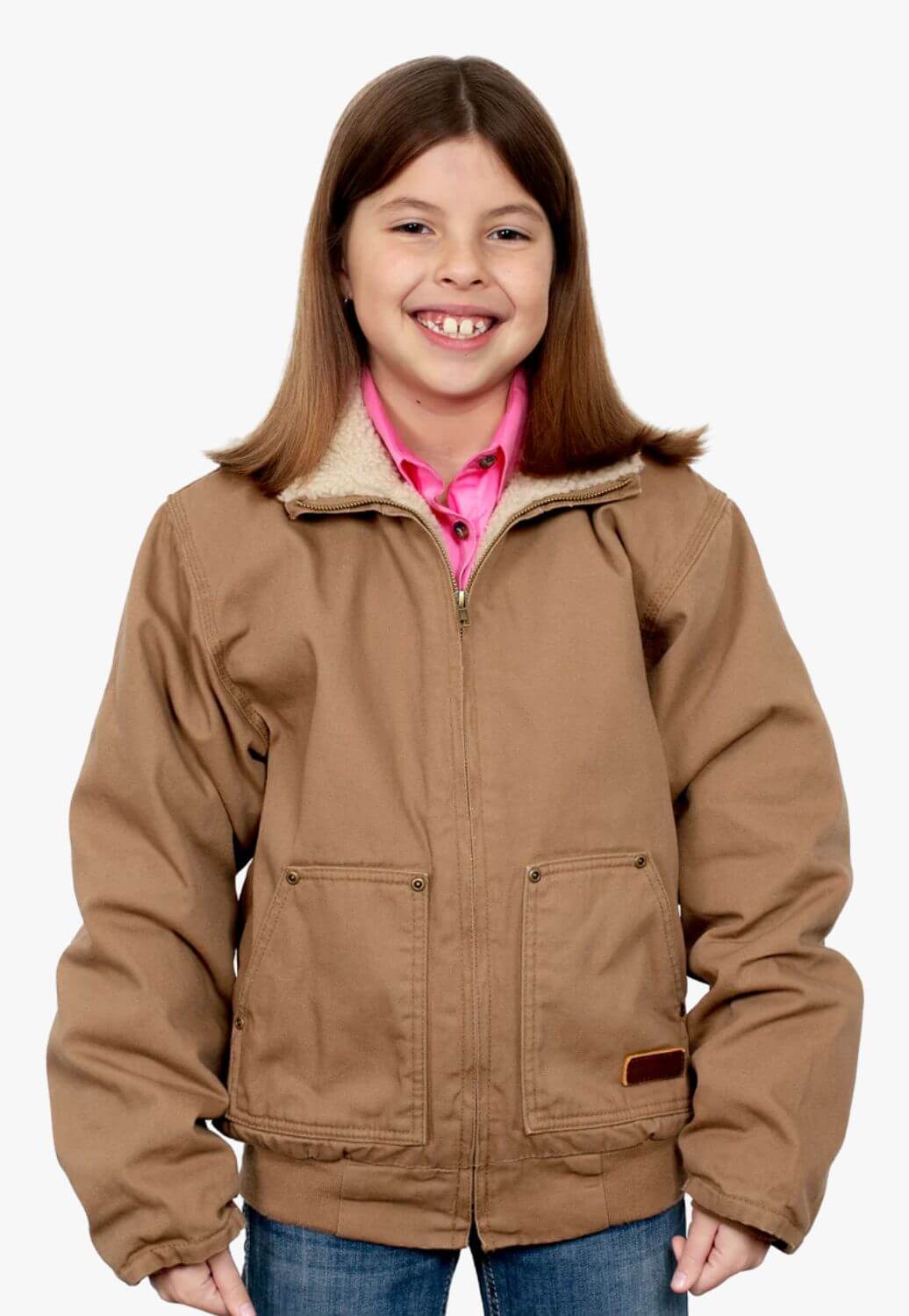 Just Country Junior Diamantina Sherpa Jacket
