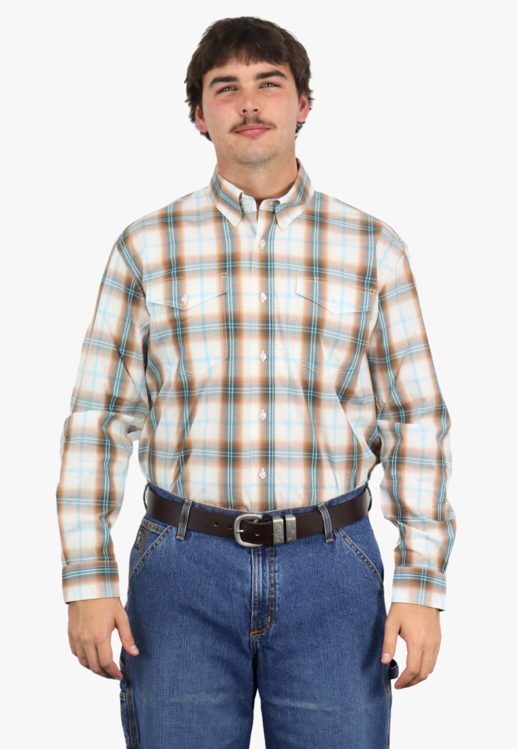 Roper Mens Collection Plaid Shirt