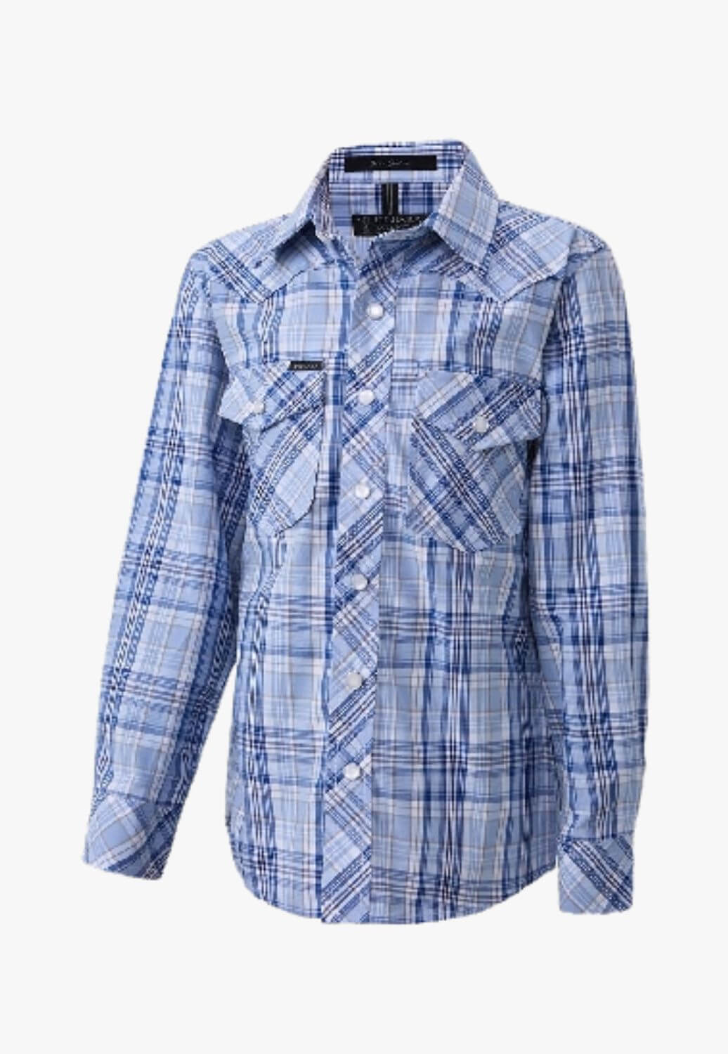 Pilbara Kids Western Snap Long Sleeve Shirt