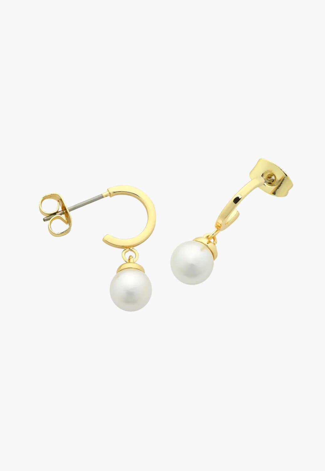 Liberte Joni Pearl Huggie Earring