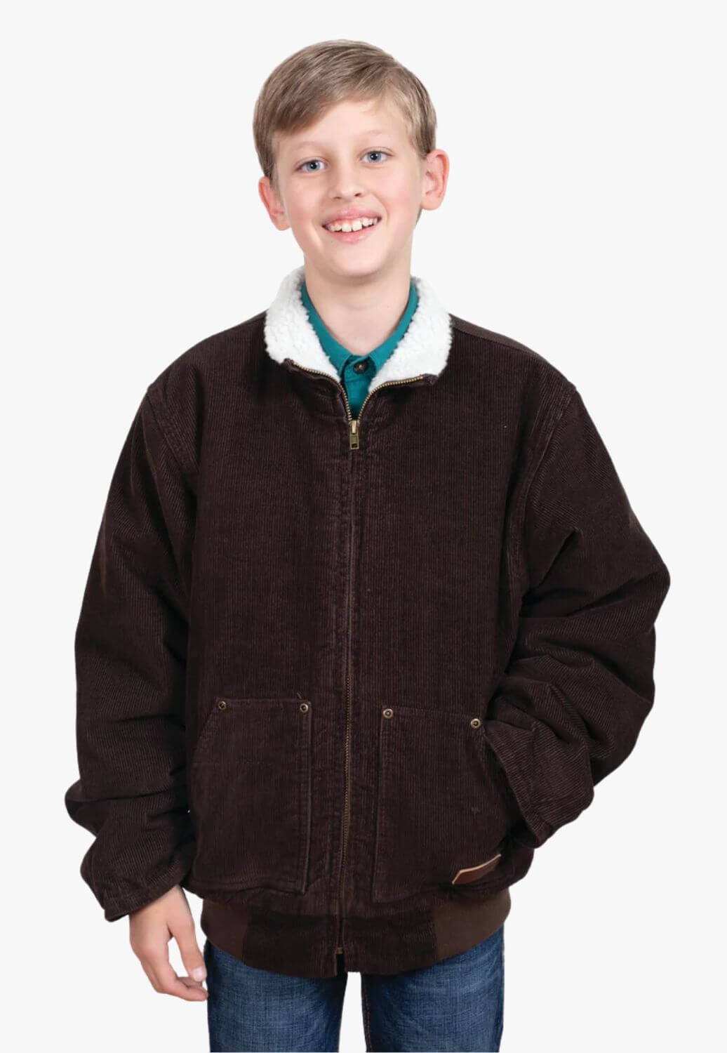 Just Country Junior Diamantina Sherpa Corduroy Jacket