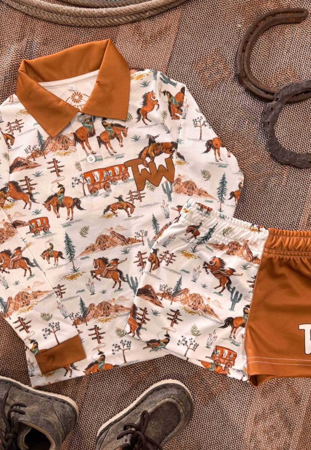 WTCo Boys Fishing Shirt