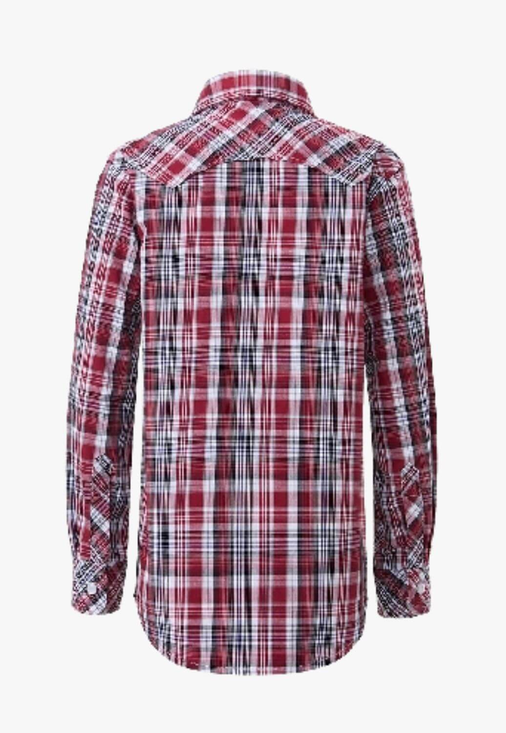 Pilbara Kids Western Snap Long Sleeve Shirt