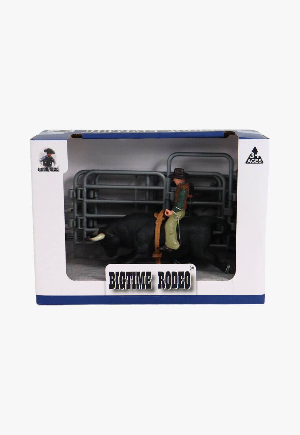 M and F Western Bull Rider Play Set - Brown Chaps