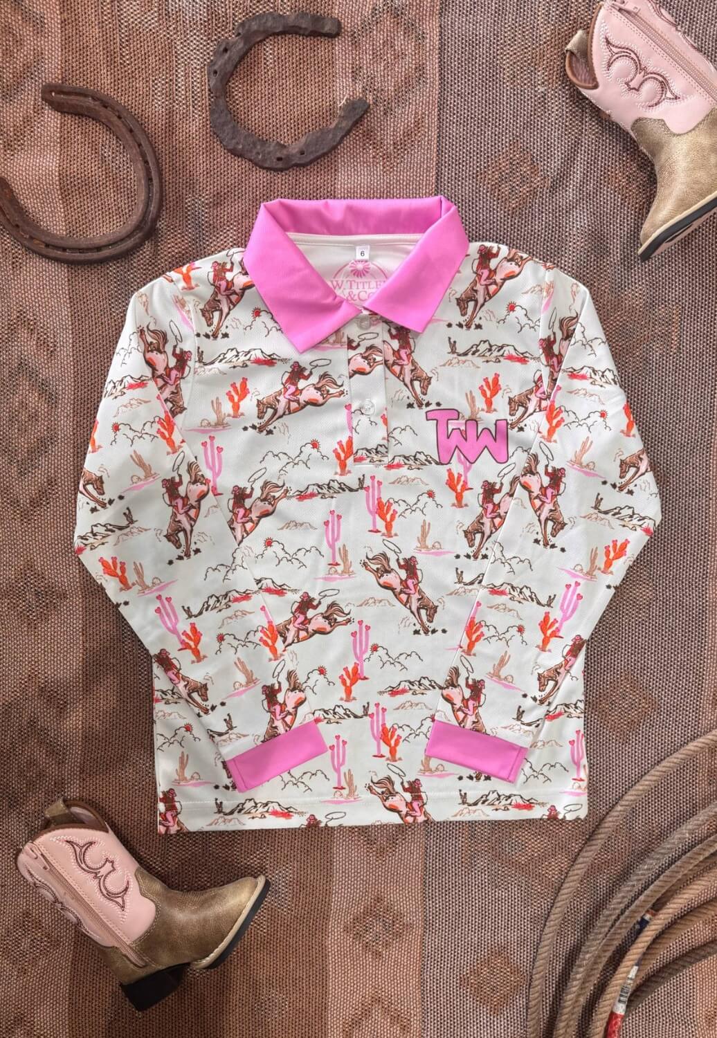 WTCo Girls Fishing Shirt