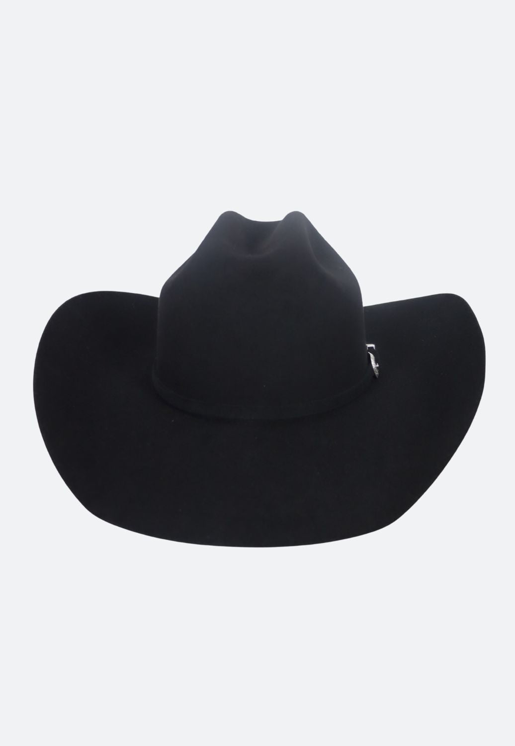 American Hat 7X Black RC Crown Hat Self Band