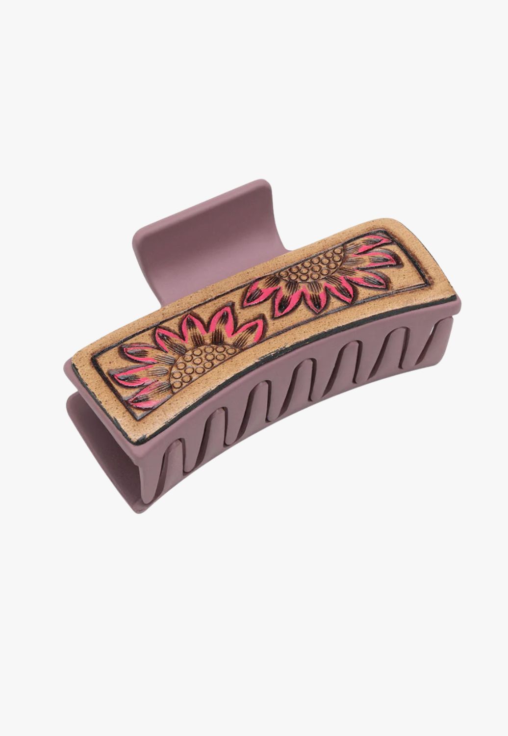 Myra Sunset Sunflower Hair Comb Clip